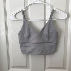 Lululemon Grey Sports Bra